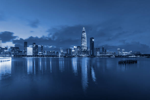 istock Shenzhen Urban Architecture Cluster and Big Data Concept 1161771598