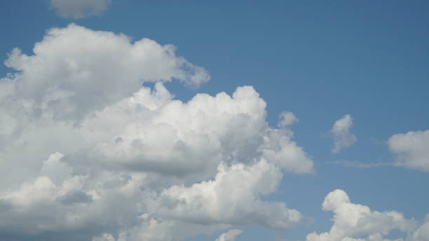 istock Blue sky with a clouds in a clear day background 1161772991