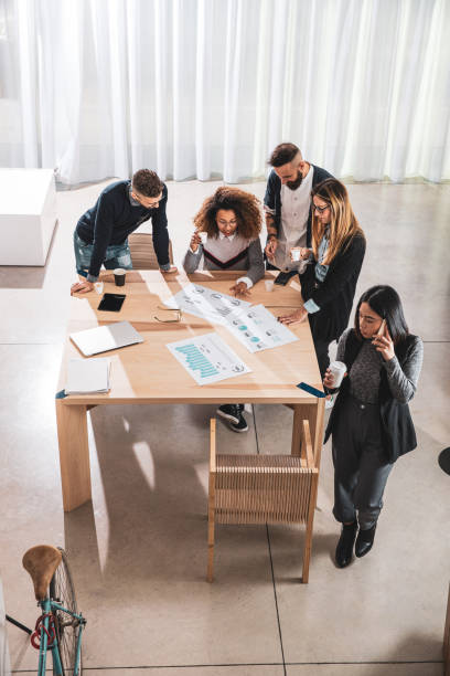 istock New and young business working in a studio loft 1161774344