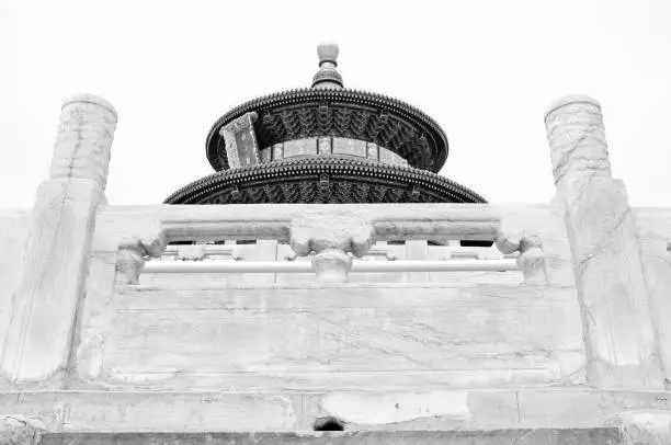 The Temple of Heaven is an imperial complex of religious buildings situated in the southeastern part of central Beijing. The complex was visited by the Emperors of the Ming and Qing dynasties for annual ceremonies of prayer to Heaven for good harvest.