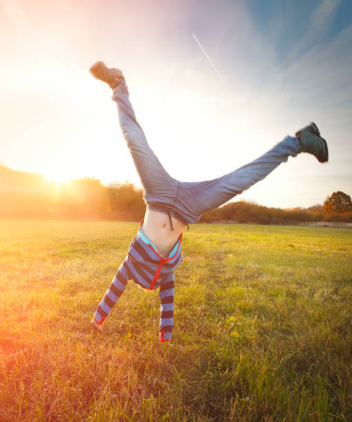 istock Young boy enjoying autumn sun 1161780223