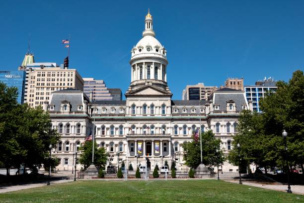 istock Baltimore City Hall, Baltimore, Maryland 1161785492
