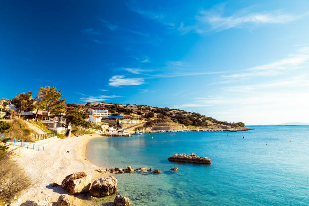 istock Stara Baska bay in krk 1161786263