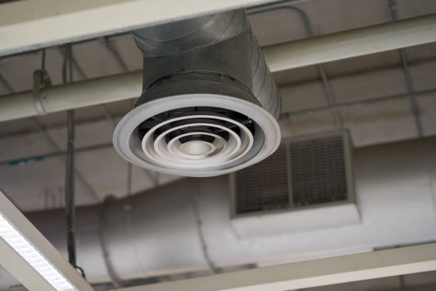 istock Air conditioner opening on loft style ceiling 1161788900