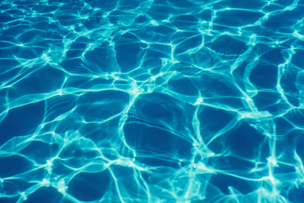 istock Swimming pool water sun reflection background. Ripple Water. 1161789937