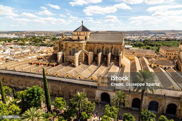 View Of Mezquita Catedral De Cordoba From The Bell Tower The Former Minaret Of The Moorish Mosque Cordoba Andalucia South Of Spain The Cathedral Is A Unesco World Heritage Site Stock Photo - Download Image Now