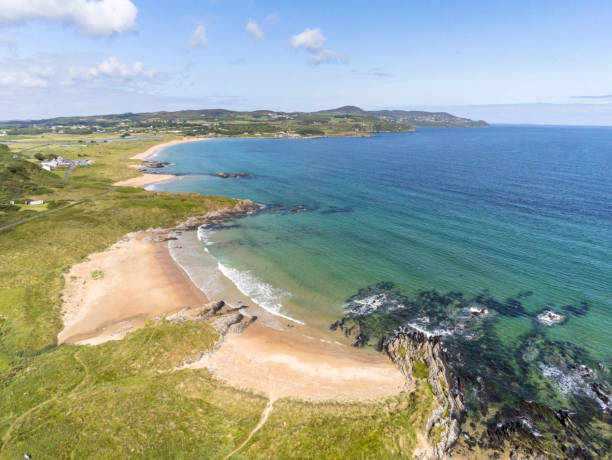 istock Aerial of Culdaff Beach 1161801229