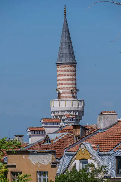 Photo of Dzhumaya Mosque (Juma Camii), Plovdiv, Bulgaria.