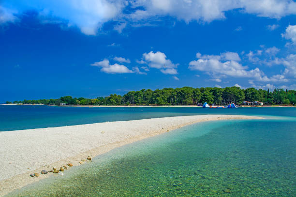 istock Beautiful Beach on Istria Peninsula, Pula / Valbandon, Croatia 1161815234