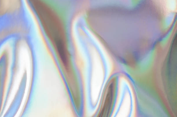 istock Holographic abstract soft pastel colors backdrop. 1161816101