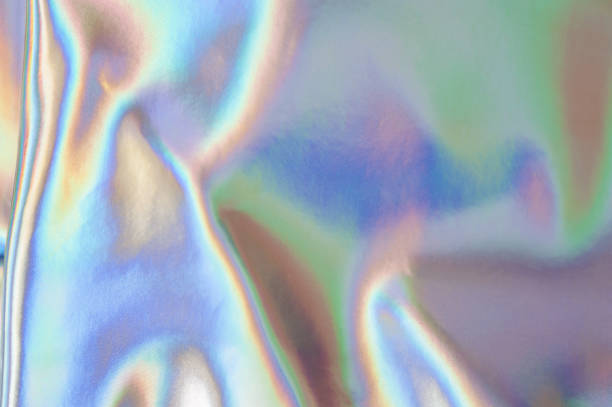 istock Holographic abstract soft pastel colors backdrop. 1161816108