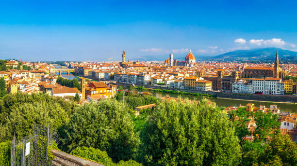istock Panoramic view of Florence, Italy 1161829791