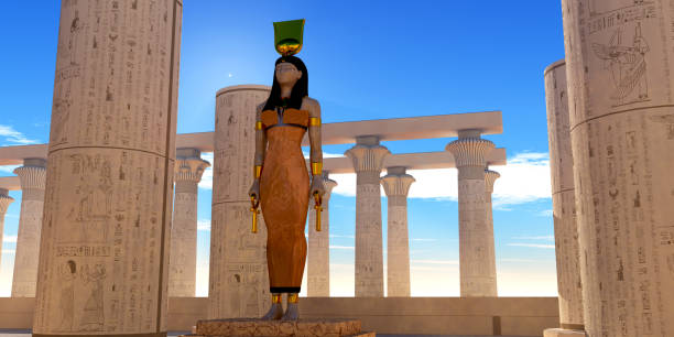 istock Egyptian God Hathor 1161839645