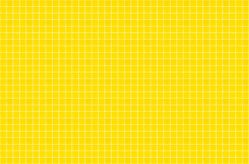 Yellow blank ceramic mosaic tile wall texture background.