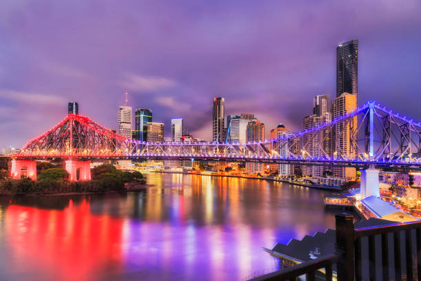 istock QLD Brisbane story bridge dark 1161843508