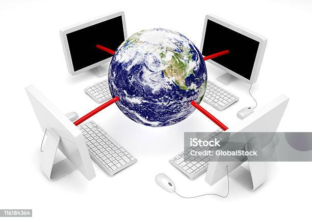 グローバルネットワーク - 3Dのストックフォトや画像を多数ご用意 - 3D, カットアウト, カラー画像