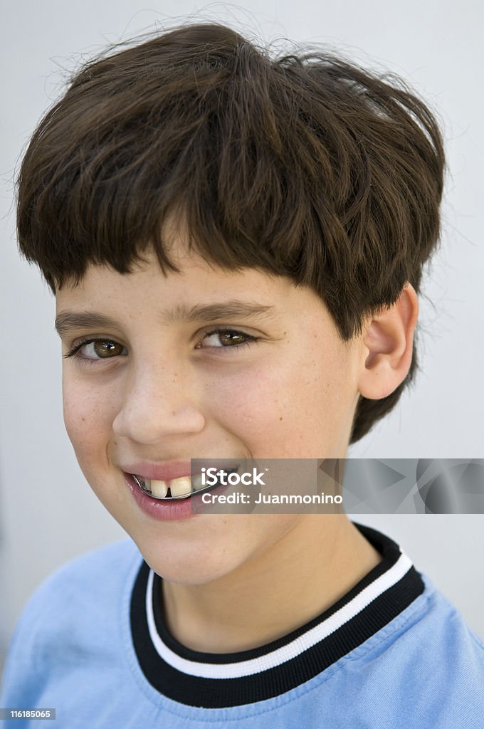 Retainers Young child with retainers close up Dental Braces Stock Photo