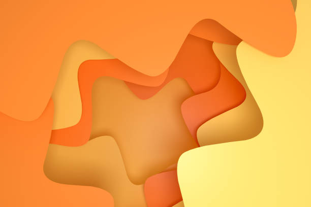 istock 3d rendering curve paper background, colorful background. 1161859401