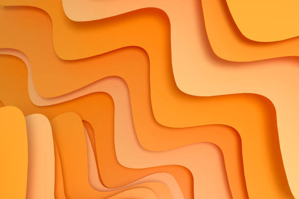 istock 3d rendering curve paper background, colorful background. 1161859444