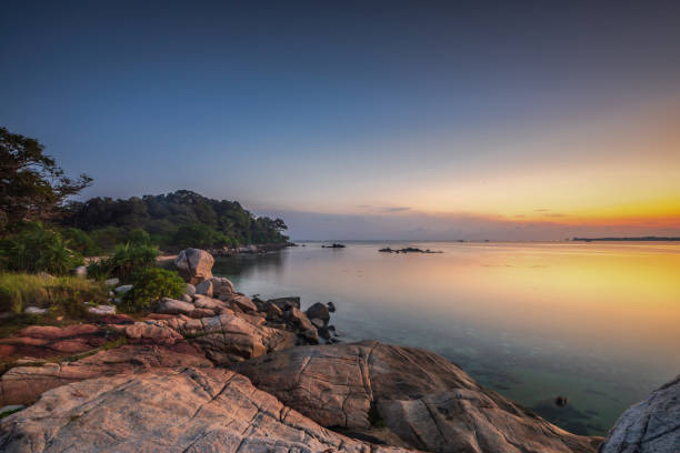 istock Panorama Sunset at bintan island wonderful Indonesia 1161885577