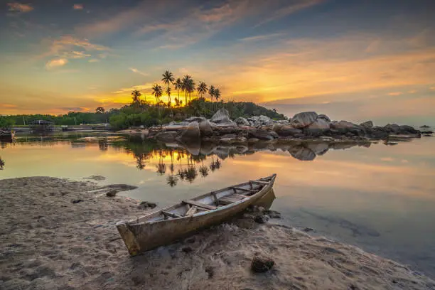 Photo of Panorama Sunset at bintan island wonderful Indonesia