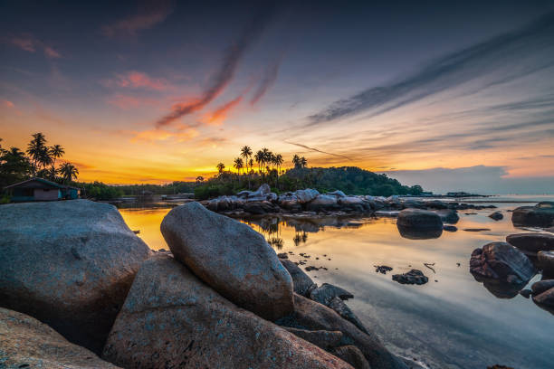 istock Panorama Sunset at bintan island wonderful Indonesia 1161885675