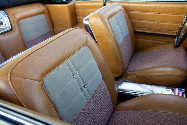 istock part of vintage car in side 1161889306