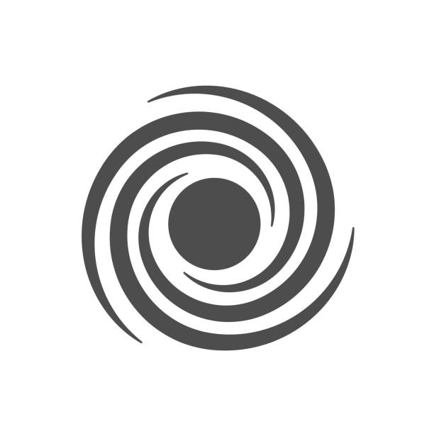 biểu tượng vector lỗ đen không gian - hố mô tả vật lý bức ảnh hình minh họa sẵn có