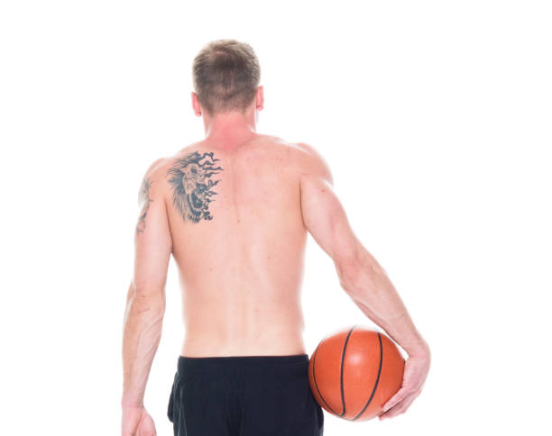 Handsome athletic man shirtless