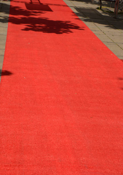 istock rolled out red carpet by day no people for an evening event 1161900168