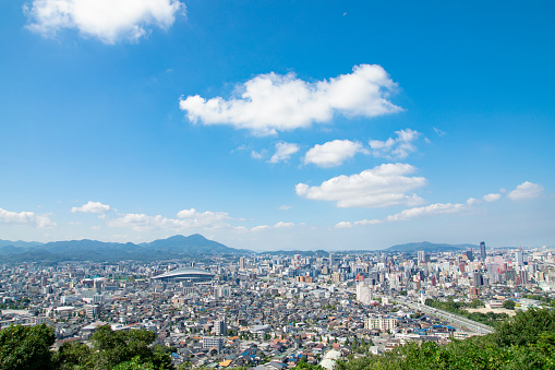 landscape of the Kitakyushu city