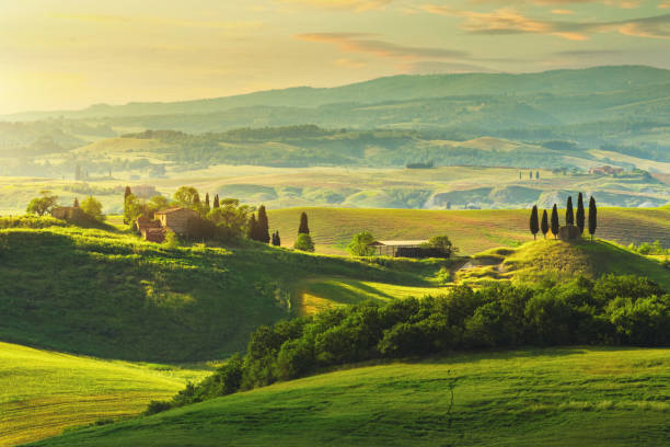 istock Sunset in Tuscany, Italy 1161913615