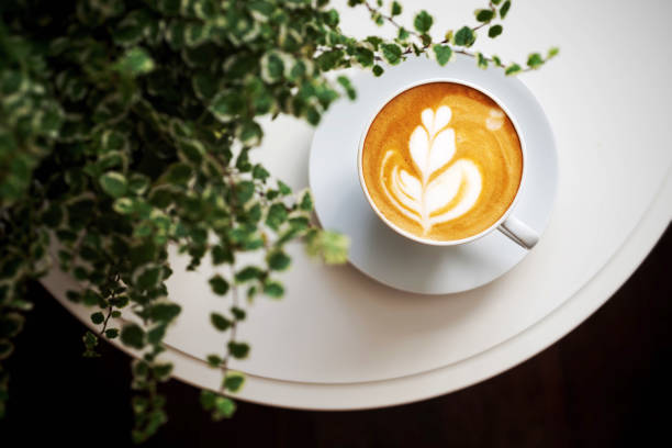 istock cup of hot latte coffee 1161913842