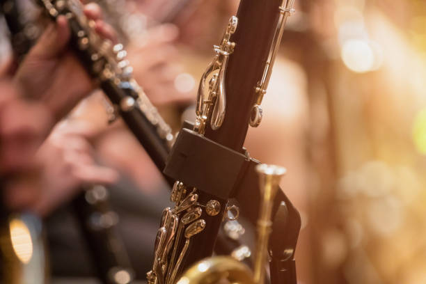 istock clarinet during a classical concert music 1161913857