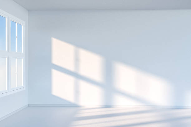 istock The cleaning house and the sunshine from the window, 3d rendering. 1161914049