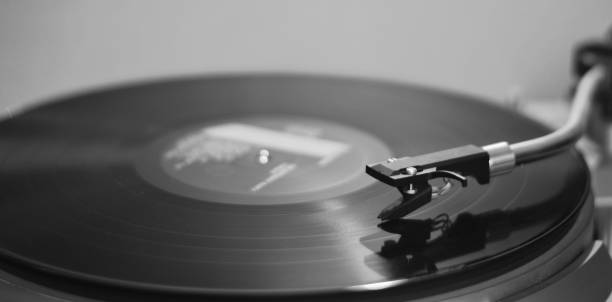 istock an ancient record player plays an old melody 1161916960