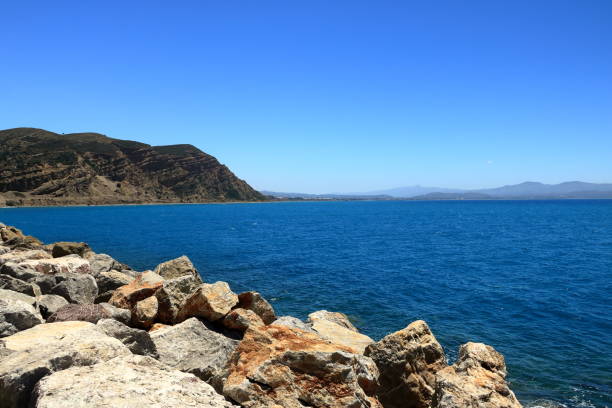 istock Agia Galini Beach in Crete island, Greece 1161923058