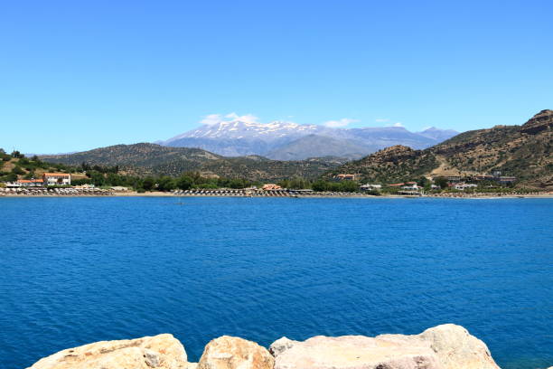 istock Agia Galini Beach in Crete island, Greece 1161923060