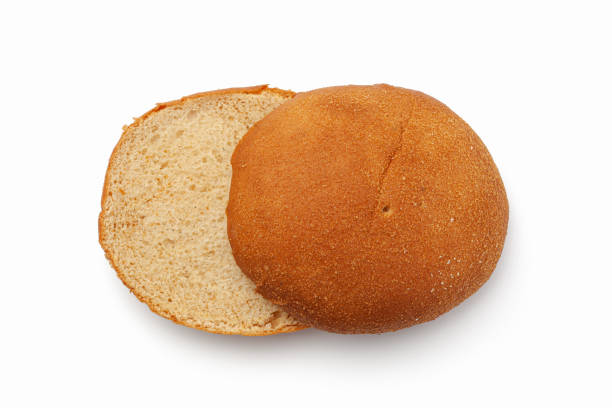 istock Bun for hamburgers on white 1161927415