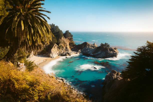 istock McWay Falls at sunset, Big Sur, California, USA 1161934639