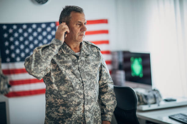 istock American soldier on the job 1161935768