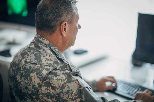 istock American soldier on the job 1161935987
