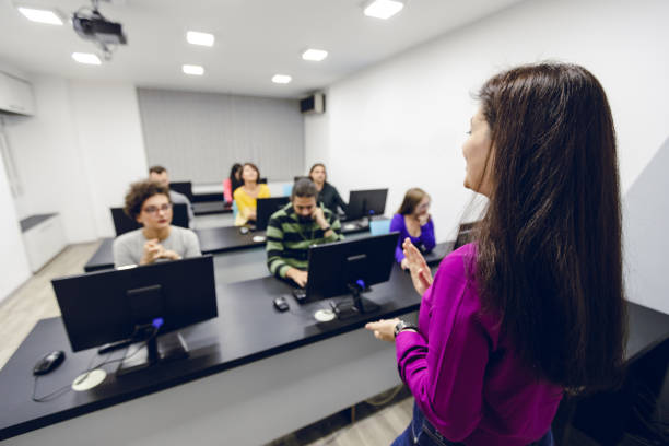 istock Listening carefully in the class 1161937029