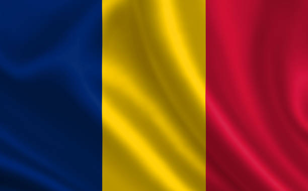 istock Image of the flag Chad. Series 