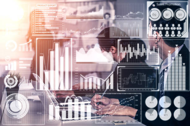 istock Big Data Technology for Business Finance Concept. 1161944345