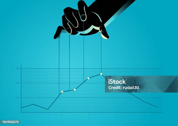Graphics For Control Controlling Graphic Chart Stock Illustration - Download Image Now ...