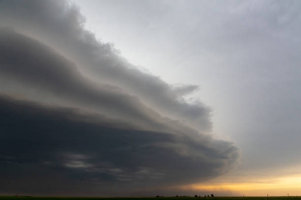 istock Moving supercell in Kansas, USA 1161950763