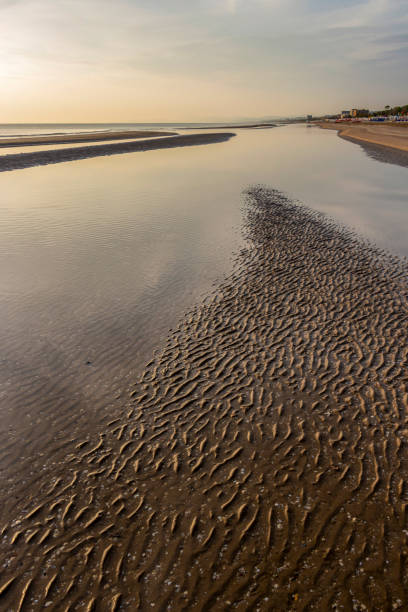 istock Senigallia low-tide coastline, Italy 1161960461