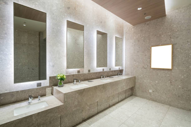 istock Shopping center luxury washroom 1161969921