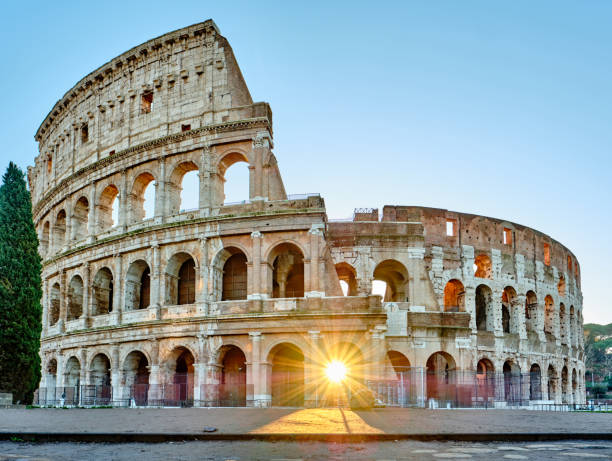 istock Colosseum at sunrise in Rome 1161970151